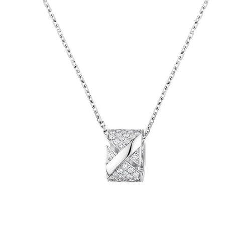 [Aetheris]LIENS EVIDENCE DIAMOND PAVED NECKLACE