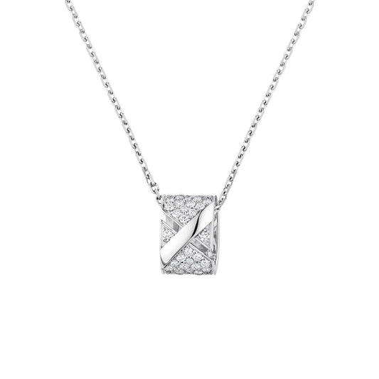 [Aetheris]LIENS EVIDENCE DIAMOND PAVED NECKLACE