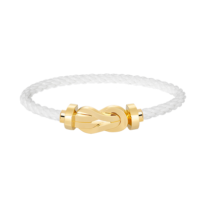 [Aetheris]LARGE 8-FIGURE BUCKLE BRACELET - GOLD