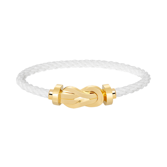 [Aetheris]LARGE 8-FIGURE BUCKLE BRACELET - GOLD