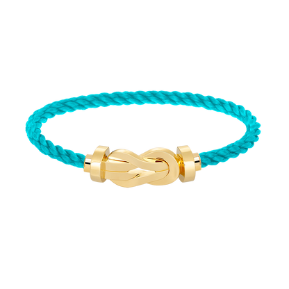 [Aetheris]LARGE 8-FIGURE BUCKLE BRACELET - GOLD