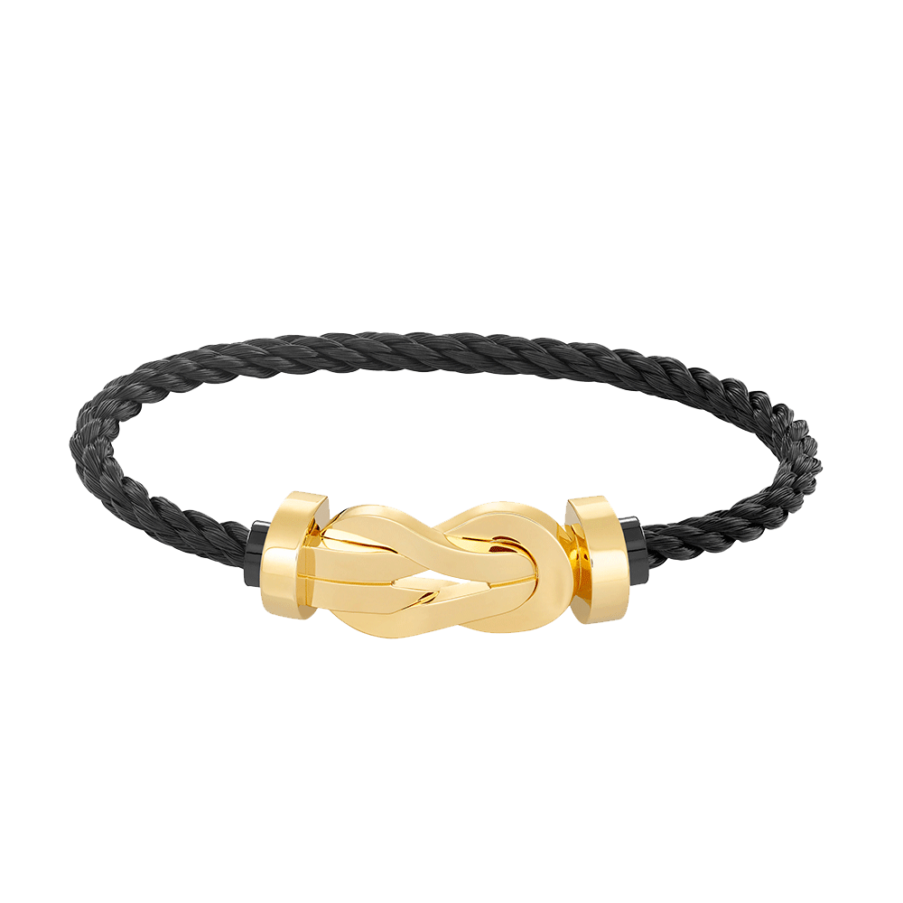 [Aetheris]LARGE 8-FIGURE BUCKLE BRACELET - GOLD