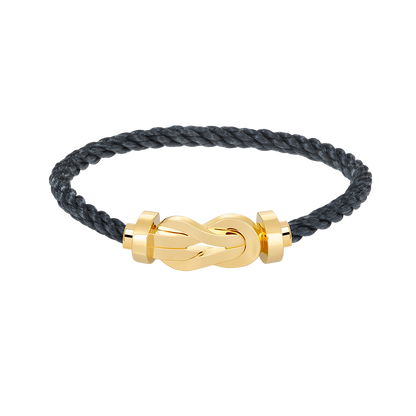 [Aetheris]LARGE 8-FIGURE BUCKLE BRACELET - GOLD