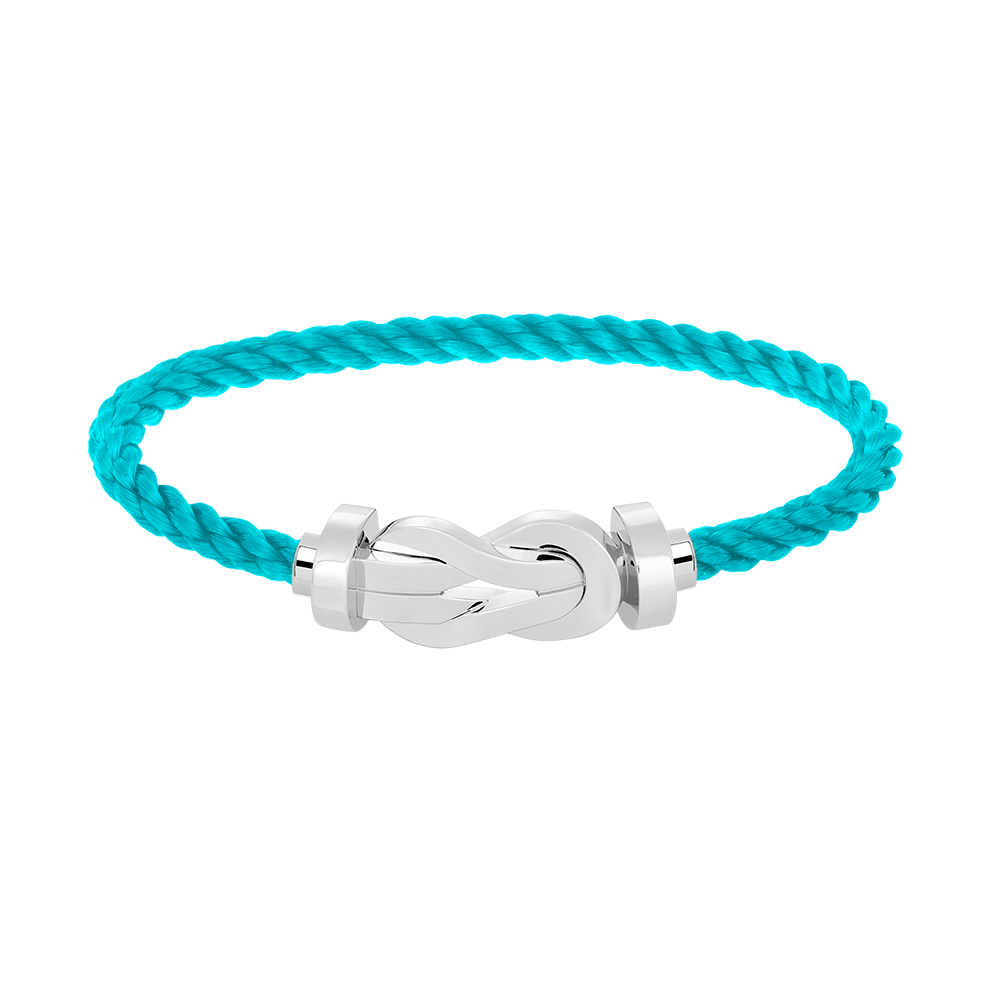 [Aetheris]GROSSES ACHT-FIGUREN-SCHNALLENARMBAND - WEISSGOLD