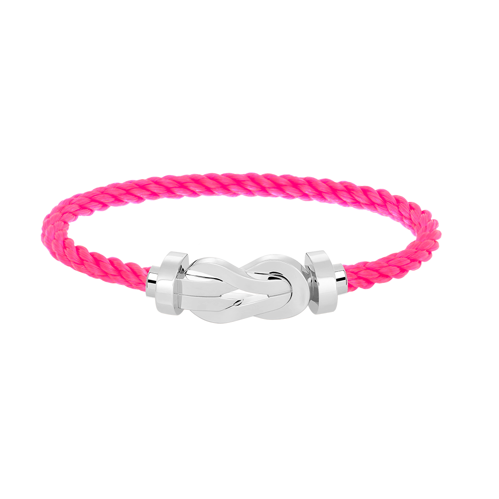[Aetheris]GROSSES ACHT-FIGUREN-SCHNALLENARMBAND - WEISSGOLD