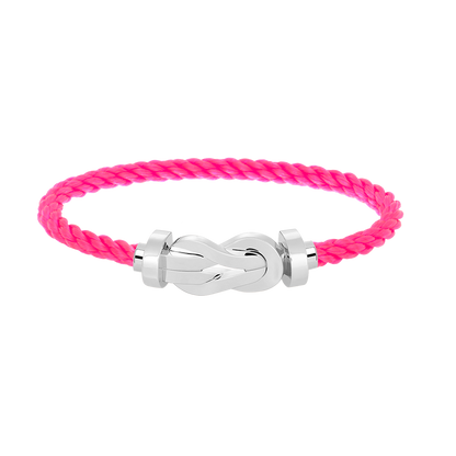 [Aetheris]GROSSES ACHT-FIGUREN-SCHNALLENARMBAND - WEISSGOLD