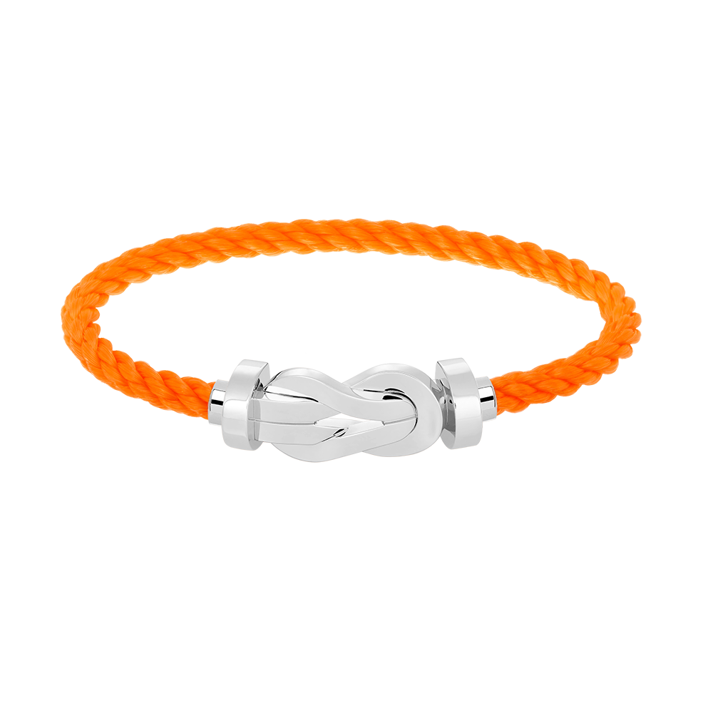 [Aetheris]GROSSES ACHT-FIGUREN-SCHNALLENARMBAND - WEISSGOLD