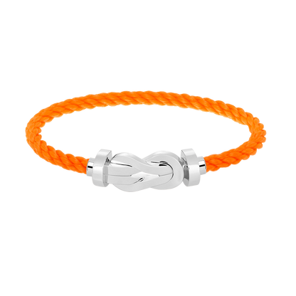 [Aetheris]GROSSES ACHT-FIGUREN-SCHNALLENARMBAND - WEISSGOLD