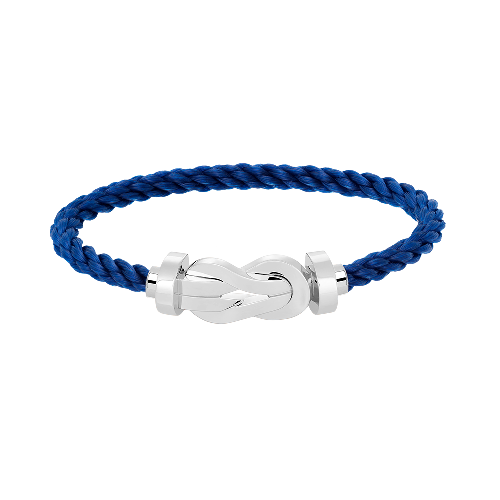 [Aetheris]GROSSES ACHT-FIGUREN-SCHNALLENARMBAND - WEISSGOLD