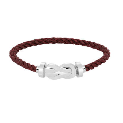 [Aetheris]GROSSES ACHT-FIGUREN-SCHNALLENARMBAND - WEISSGOLD