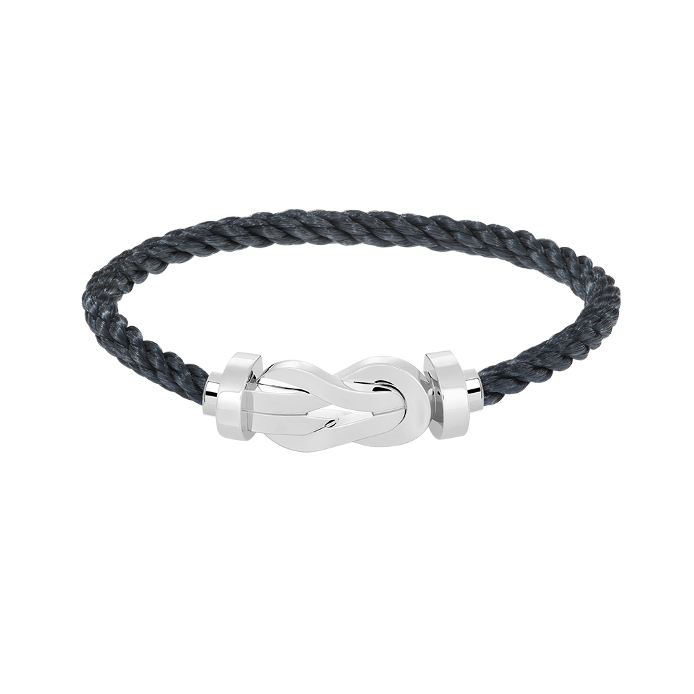 [Aetheris]GROSSES ACHT-FIGUREN-SCHNALLENARMBAND - WEISSGOLD