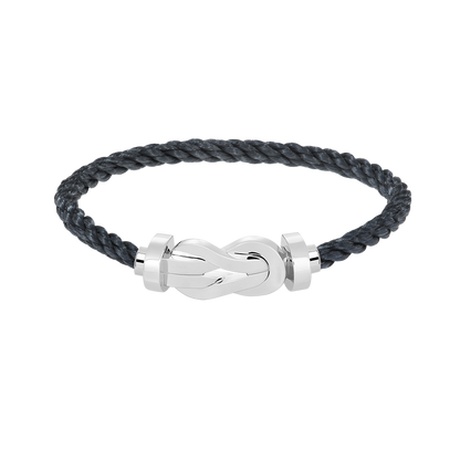 [Aetheris]GROSSES ACHT-FIGUREN-SCHNALLENARMBAND - WEISSGOLD