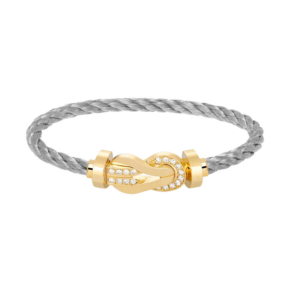 [Aetheris]GROSSES ACHTSTELLIGES SCHNALLEN-HALBDiamant-Armband – GOLD