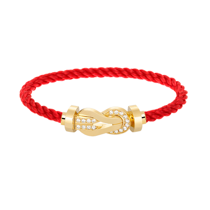 [Aetheris]GROSSES ACHTSTELLIGES SCHNALLEN-HALBDiamant-Armband – GOLD