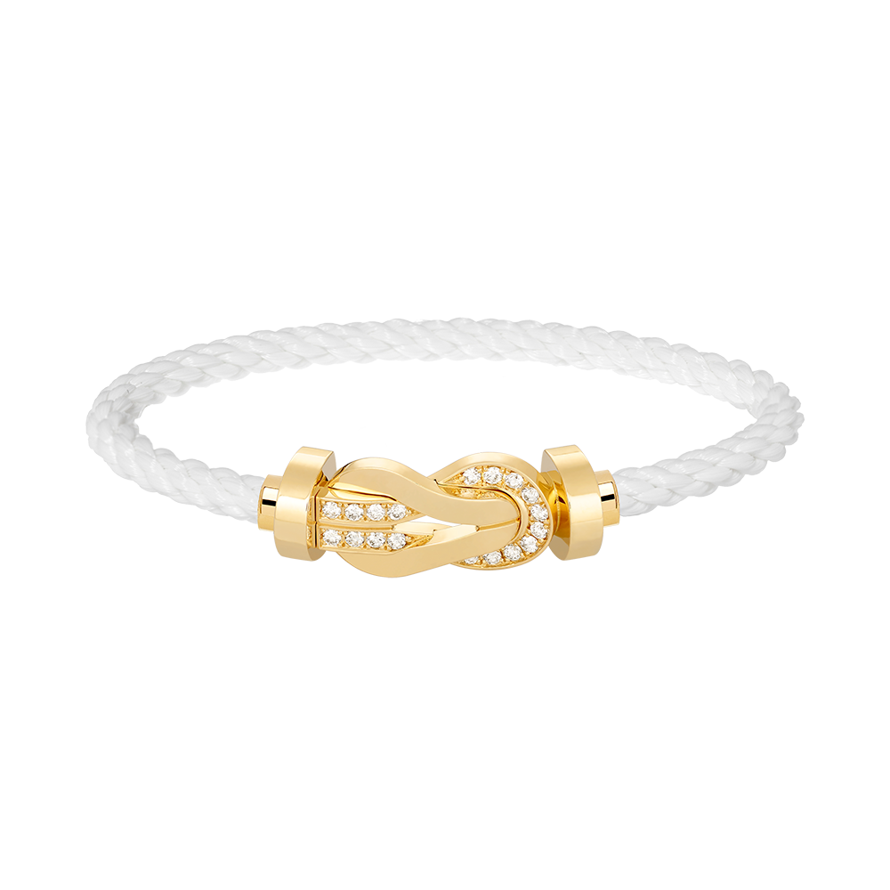 [Aetheris]GROSSES ACHTSTELLIGES SCHNALLEN-HALBDiamant-Armband – GOLD