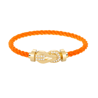 [Aetheris]GROSSES ACHTSTELLIGES SCHNALLEN-HALBDiamant-Armband – GOLD