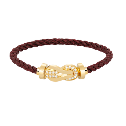 [Aetheris]GROSSES ACHTSTELLIGES SCHNALLEN-HALBDiamant-Armband – GOLD