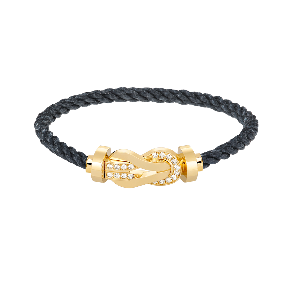 [Aetheris]GROSSES ACHTSTELLIGES SCHNALLEN-HALBDiamant-Armband – GOLD
