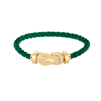 [Aetheris]GROSSES ACHTSTELLIGES SCHNALLEN-HALBDiamant-Armband – GOLD