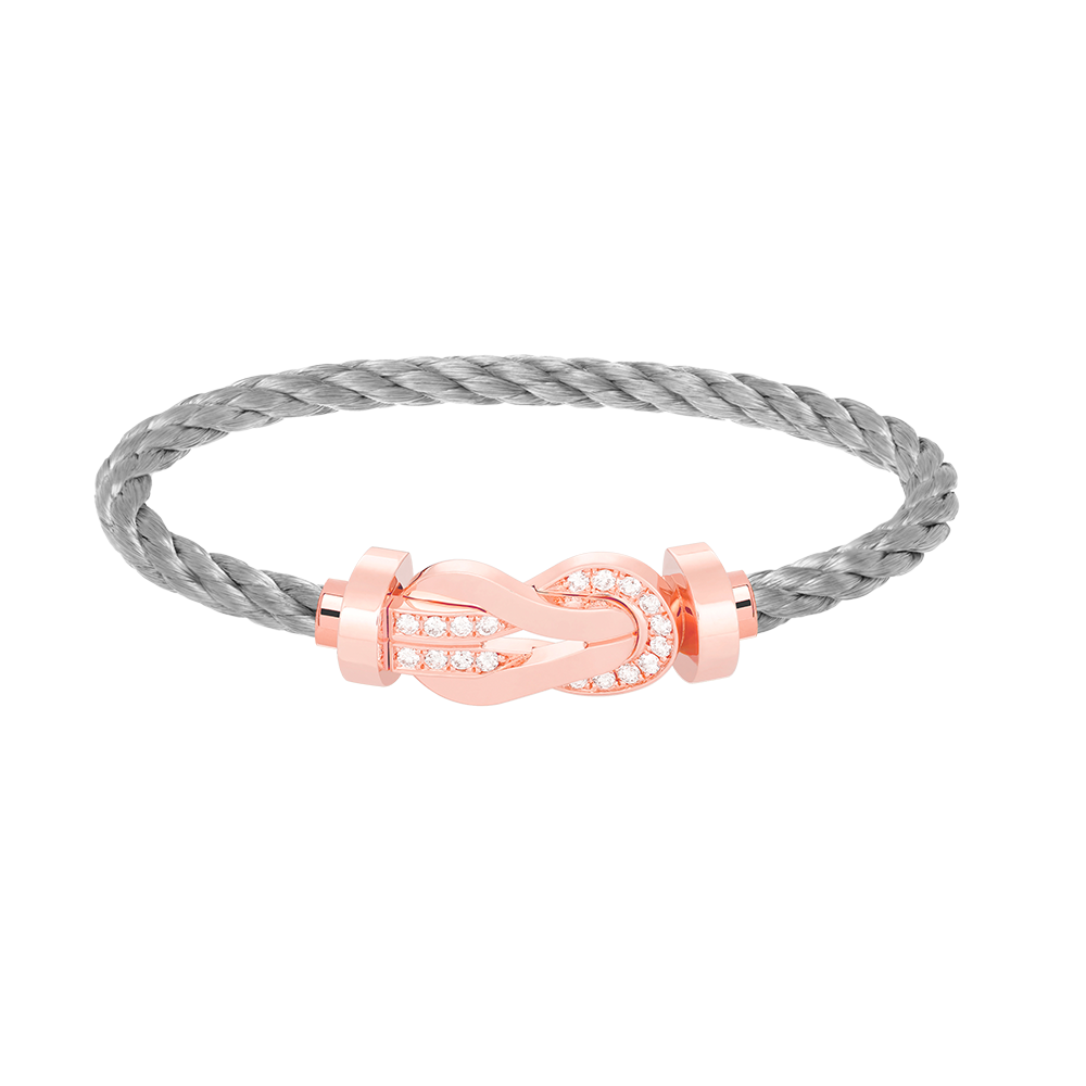 [Aetheris]GROSSES 8-STELLIGES SCHNALLEN-HALBDELIMANTENARMBAND - ROSEGOLD