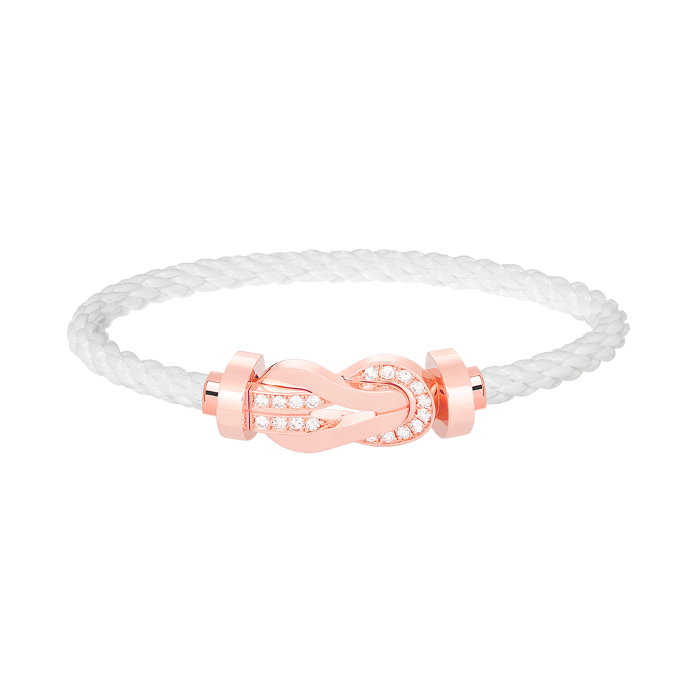 [Aetheris]GROSSES 8-STELLIGES SCHNALLEN-HALBDELIMANTENARMBAND - ROSEGOLD