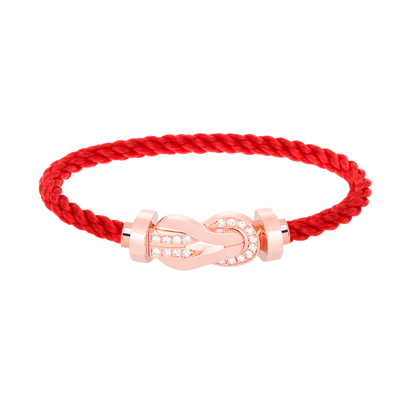 [Aetheris]GROSSES 8-STELLIGES SCHNALLEN-HALBDELIMANTENARMBAND - ROSEGOLD