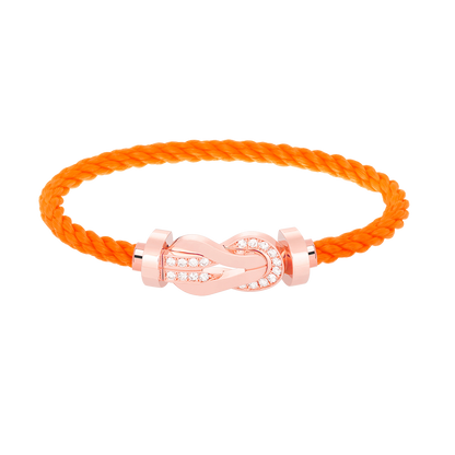 [Aetheris]GROSSES 8-STELLIGES SCHNALLEN-HALBDELIMANTENARMBAND - ROSEGOLD