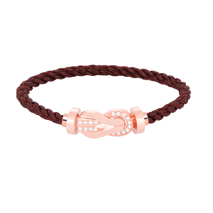 [Aetheris]GROSSES 8-STELLIGES SCHNALLEN-HALBDELIMANTENARMBAND - ROSEGOLD