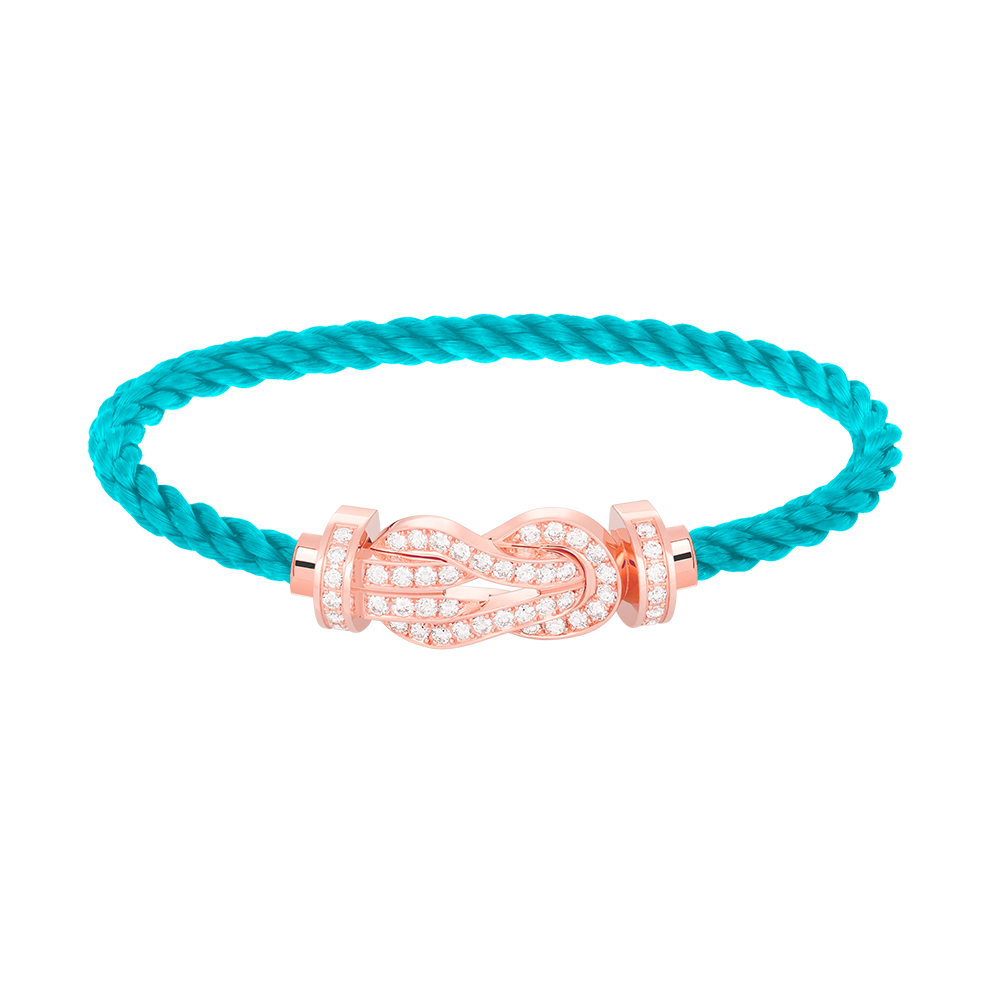 [Aetheris]GROßES ACHTSTELLIGES SCHNALLEN-VOLLDIAMANT-ARMBAND - ROSÉGOLD