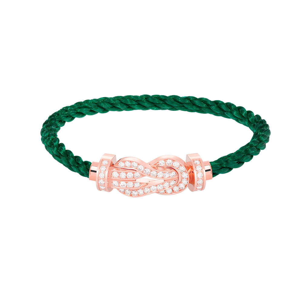 [Aetheris]GROßES ACHTSTELLIGES SCHNALLEN-VOLLDIAMANT-ARMBAND - ROSÉGOLD