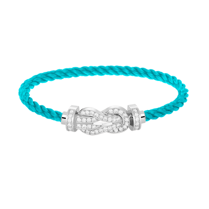 [Aetheris]GROSSES 8-STELLIGES SCHNALLEN-VOLLDIAMANTEN-ARMBAND – WEISSGOLD
