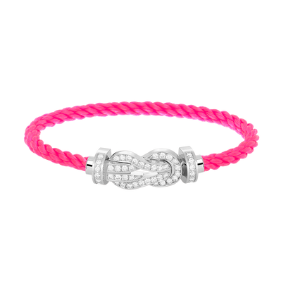 [Aetheris]GROSSES 8-STELLIGES SCHNALLEN-VOLLDIAMANTEN-ARMBAND – WEISSGOLD