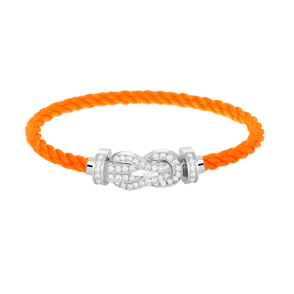 [Aetheris]GROSSES 8-STELLIGES SCHNALLEN-VOLLDIAMANTEN-ARMBAND – WEISSGOLD