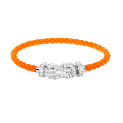 [Aetheris]GROSSES 8-STELLIGES SCHNALLEN-VOLLDIAMANTEN-ARMBAND – WEISSGOLD