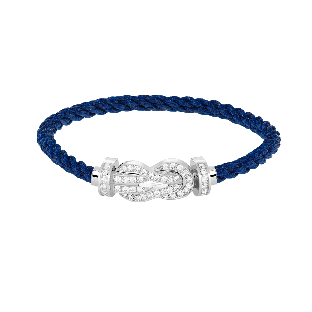 [Aetheris]GROSSES 8-STELLIGES SCHNALLEN-VOLLDIAMANTEN-ARMBAND – WEISSGOLD