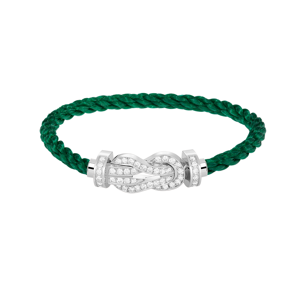 [Aetheris]GROSSES 8-STELLIGES SCHNALLEN-VOLLDIAMANTEN-ARMBAND – WEISSGOLD