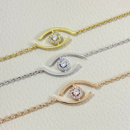 [Aetheris]LUCKY EYE PAVÉ-BESETZTES DIAMANTARMREIF