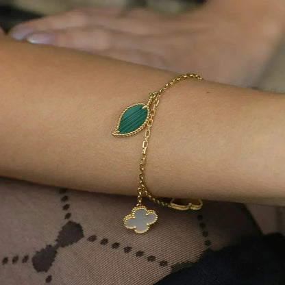 [Aetheris]LUCKY NATURE MULTI-CHARM ARMBAND