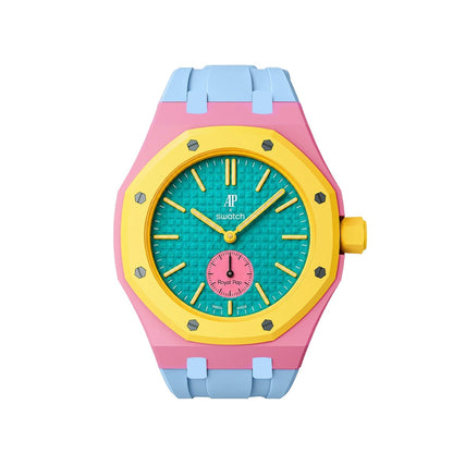 [Aetheris]Royal Oak Pop Exclusive Bioceramic Case & Silicone Strap Mix Color