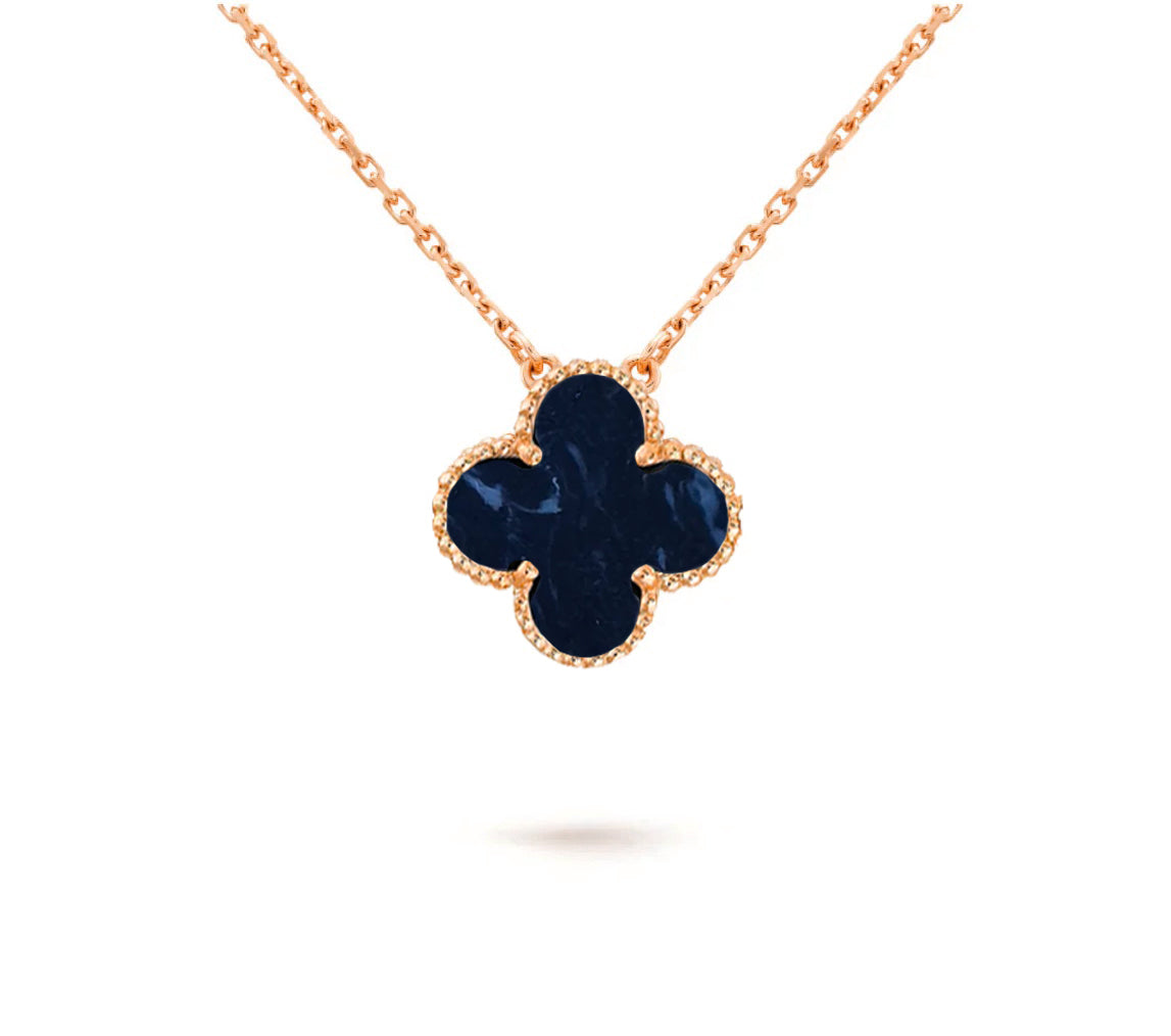 [Aetheris] 15MM KLEEBLUMEN ANHÄNGER KETTE KOLLEKTION