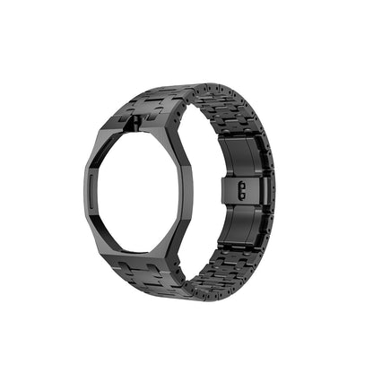 [Aetheris]OAK POP EXKLUSIVES SCHWARZES STAHLBAND