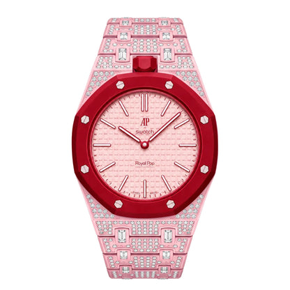 [Aetheris]Royal Oak Pop Exclusive Bioceramic Case & Bioceramic Strap Full Diamond