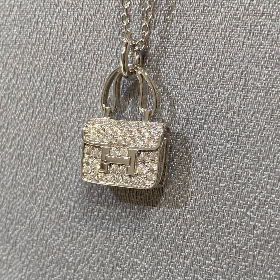 [Aetheris]CONSTANCE PEDANT DIAMOND NECKLACE
