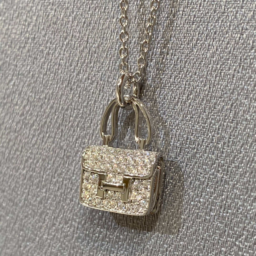 [Aetheris]CONSTANCE PEDANT DIAMOND NECKLACE