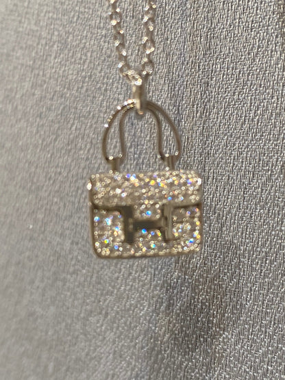 [Aetheris]CONSTANCE PEDANT DIAMOND NECKLACE