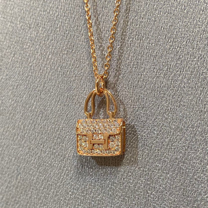 [Aetheris]CONSTANCE PEDANT DIAMOND NECKLACE