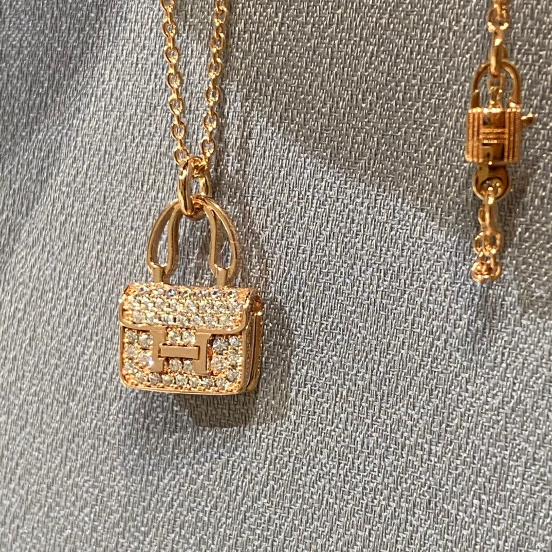 [Aetheris]CONSTANCE PEDANT DIAMOND NECKLACE