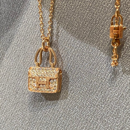 [Aetheris]CONSTANCE PEDANT DIAMOND NECKLACE