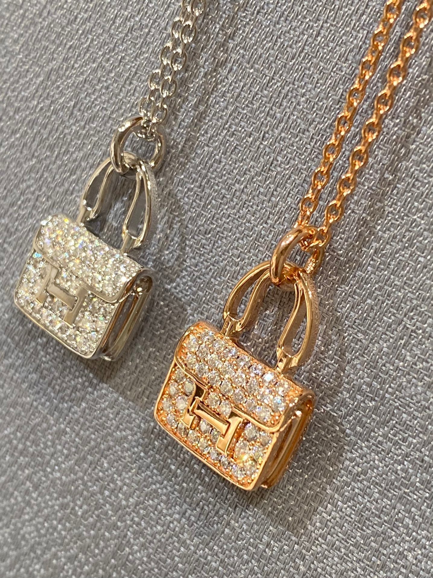 [Aetheris]CONSTANCE PEDANT DIAMOND NECKLACE