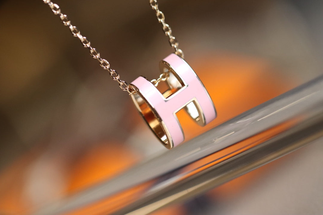 [Aetheris]POP H ANHÄNGER ROSÉGOLD